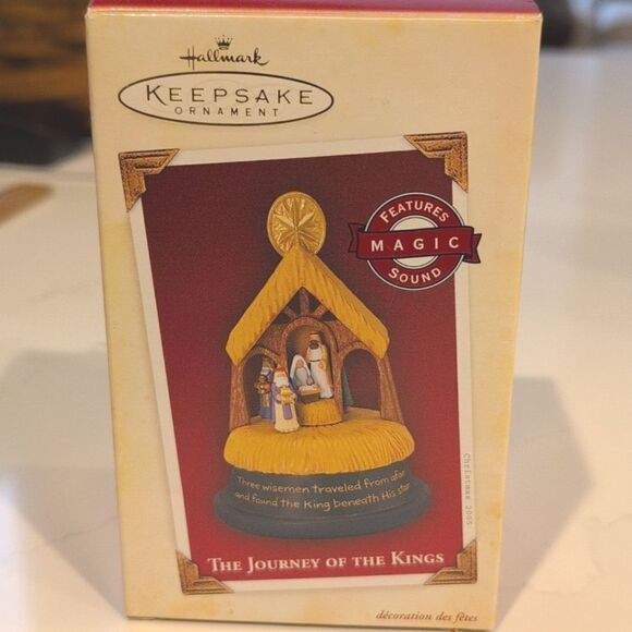 Vintage Hallmark Keepsake Ornament with Magic Sound "The Journey of the Kings" - Picture 10 of 10